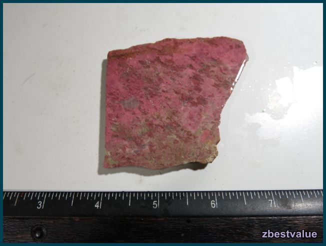 画材 Thulite genuine zbv- Excellent Top Pink Thulite Rough Slab from Norway!! | eBay